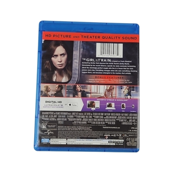 The Girl on the Train Blue-Ray + DVD + Digital HD - Picture 2 of 6